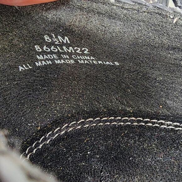 Life Stride Black Loafer Slipon Ballet Flats Breathable  Low Heel Shoes Size 8.5 - Picture 13 of 13